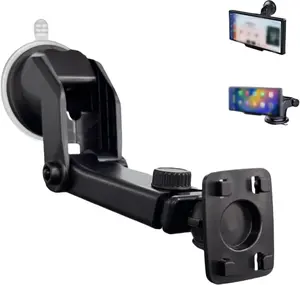 TechGrip Dashboard Suction Cup Bracket Mount for Carplay Screen Monitor - Compatible with Most 7-Inch Portable Monitors & Cell Phones, Windshield Suction Cup Mount, Fathers' Day Gift
