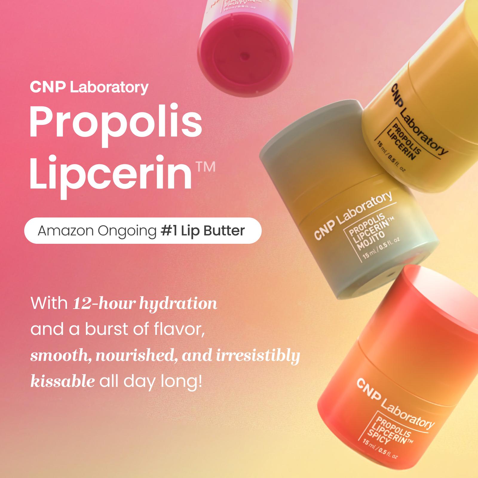 Honey Lip Mask (Mojito Flavor), Propolis Lipcerin, Hydrating Overnight Manuka Lip Butter & Plumper & Balm, 12hrs Long-lasting Moisture, Gentle Exfoliation, Korean Skin Care, Shea Butter, Deep Nourish (0.5 fl.oz / 15ml)