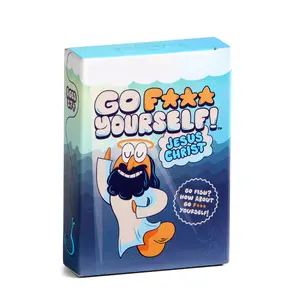Go F*** Yourself JESUS CHRIST EXPANSION, Adult Card Game - Hilarious Party Game for 3-10 Players - Quick Easy Setup - Perfect Stocking Stuffer - Made Out of Spite