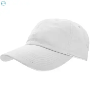 Baseball Cap Dad Hat 100% Cotton Polo Style Solid Color Blank Adjustable Size