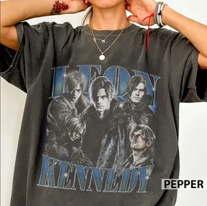 Leon Kennedy Resident Vintage Comfort Colors/Gildan Shirt
