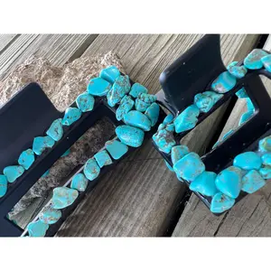 Turquoise Stone Claw Clip