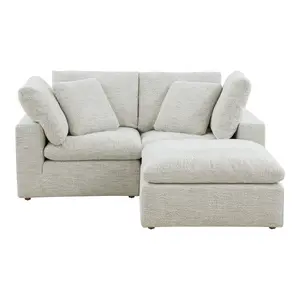 Moe's Home Collection Terra Condo Nook Coastside Sand Modular Sectional