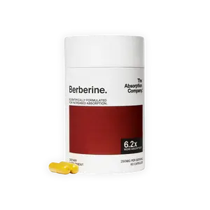 Absorption Company Berberine Supplement | 6.2x Better Absorption for Blood Sugar, Weight Management & Metabolism | No GI Distress, 30-Day Supply
