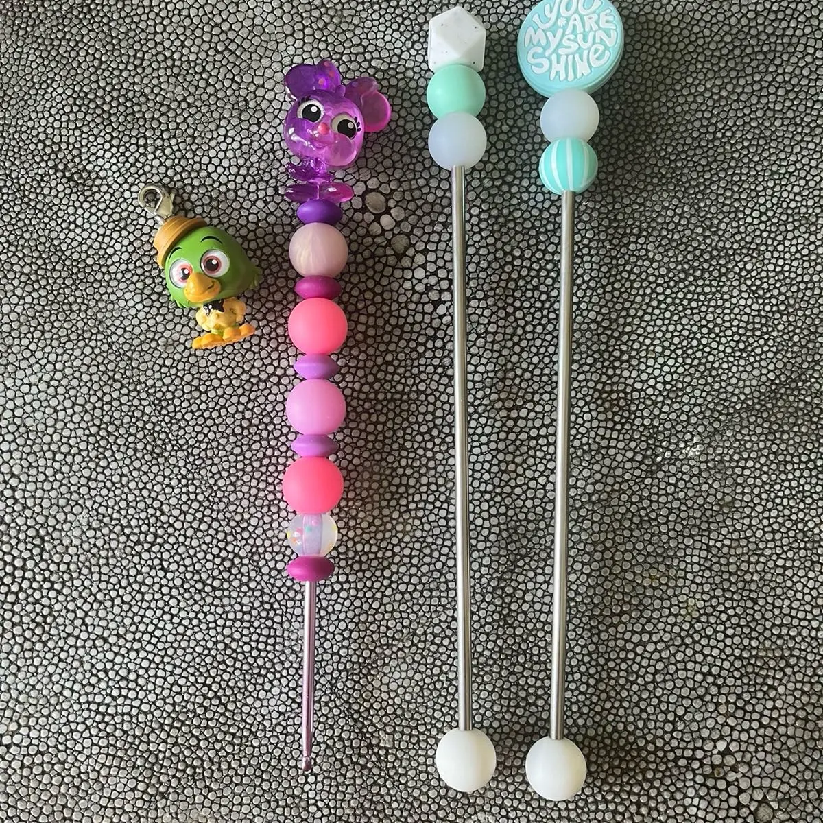 Crochet Set: crochet Hook, Crochet Stick, and Stitch Marker Included