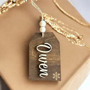 Personalized Christmas gift tags/ tree ornaments
