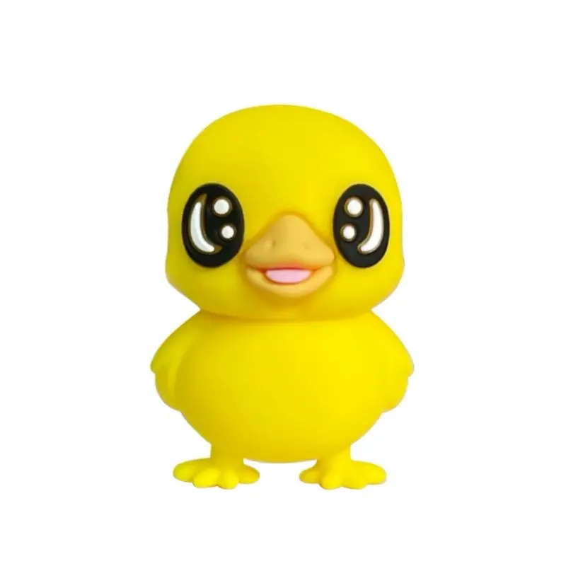 Baby Chick Yellow 3D Silicone Focal (1 pc) 1C