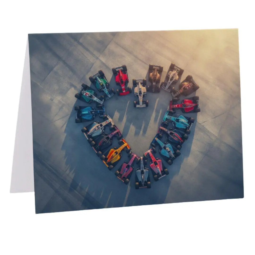 Heart Racing Greeting Card