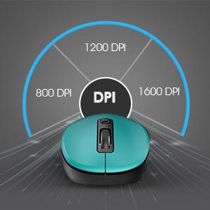 SABLUTE 2.4G Wireless Mouse for Laptop Ergonomic Design with USB Receiver & Type-C Adapter 6 Button Cordless Mouse for Windows Mac PC Notebook(non-bluetooth)