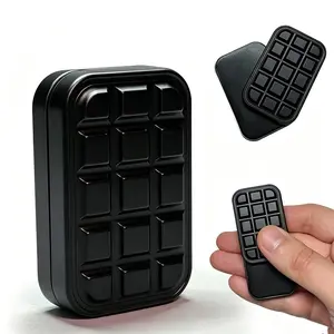 Adult Stress Relief Toy Magnetic Metal Sliding Block, Anxiety Relief Edc Finger Toy, Fidget Gadget, Stress Relief Tool, Perfect for Home & Office Use, Stress Relief Gadgets