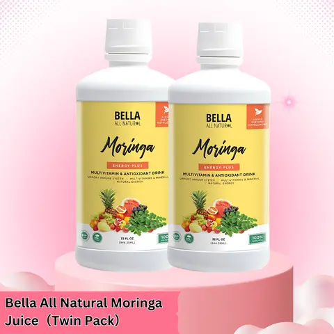 Bella All Natural Moringa Juice - Twin Pack