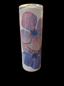 Hydrangea Petals Original Art Tumbler