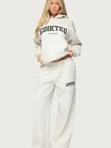 Edikted LA Hoodie for Women Comfortable Cotton Sweatshirt with Los Angeles Logo Perfect for Everyday Wear Womenswear - Graphic