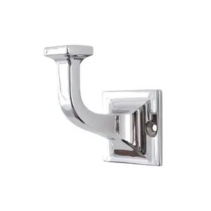 212 MAIN Belwith BWS077190 CH Contemporary Forge Series 2.75 in. Single Hook, Chrome Finish, Wall-Mounted Hardware Hook