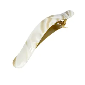 Ficcare Ficcarissimo Hair Clip in Alba Acetate