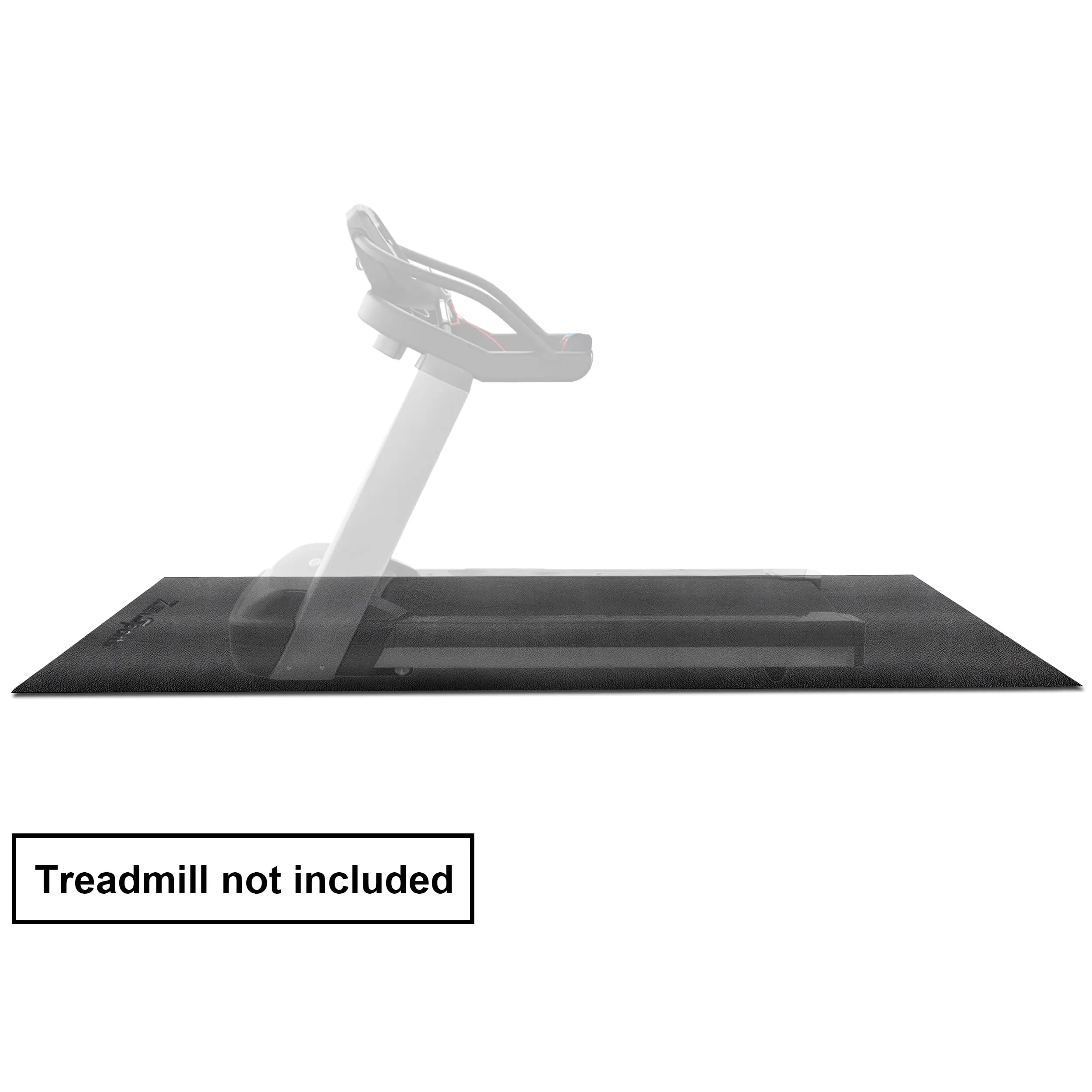 SuperDeal 8FT x 3FT PVC Home Gym Equipment Mat - Heavy-Duty Floor Protector for Hardwood Floors, Treadmill, Treadmill Walkpad, Exercise Bike