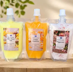 3.5 oz Triple Scented Wax Melt Squeezers Triple Fragrance Excellent Scent Throw for Home Decor & fragrance lovers Palm Perfume Aroma