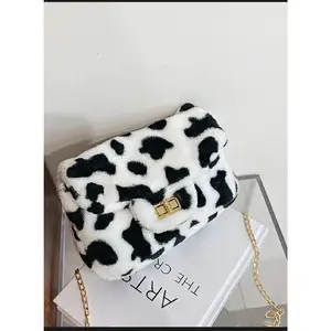 Cow Print Small HandBag