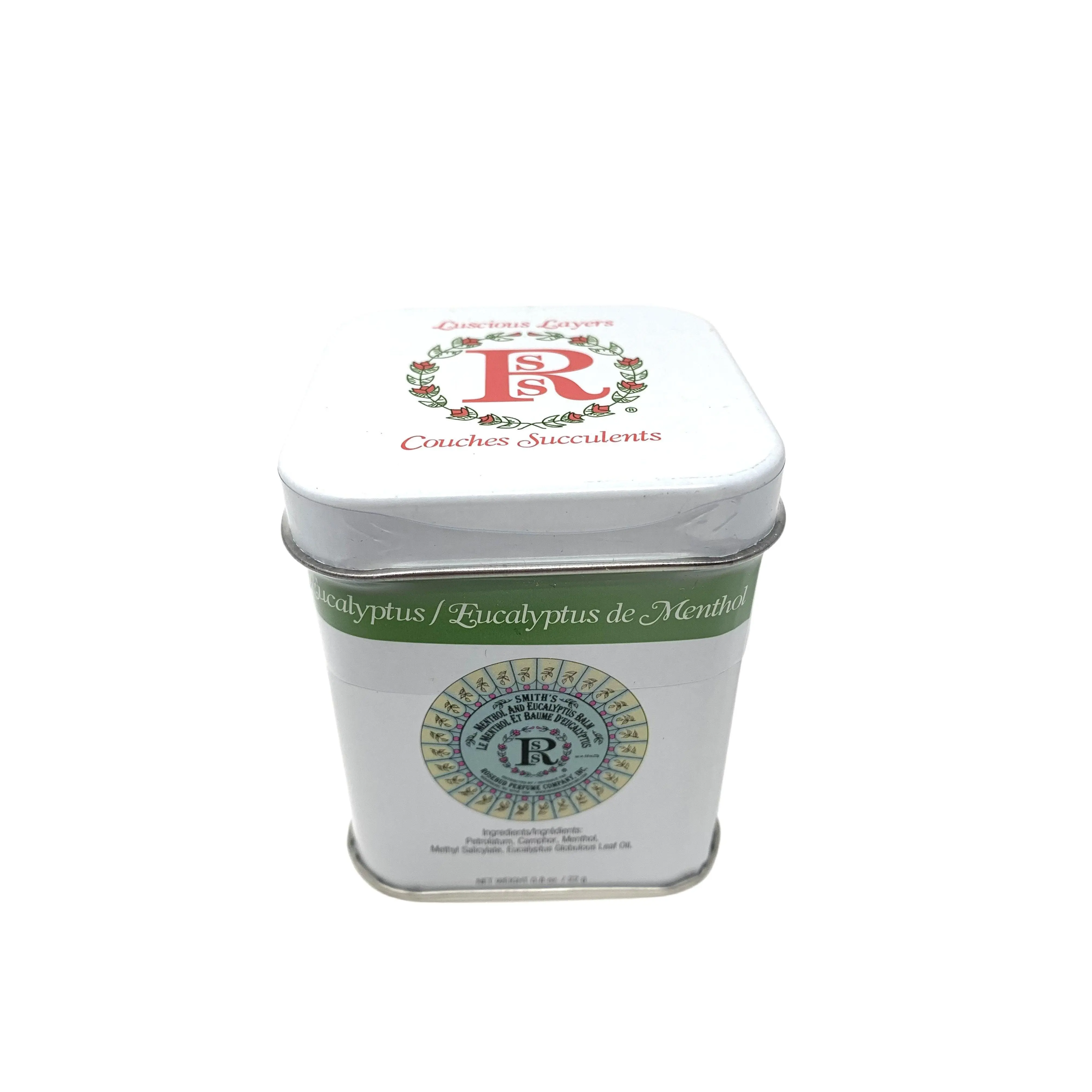 Rosebud Perfume Co. Soothing Oil-Infused Luscious Layers Lip Balm Treatment - 0.8oz Multi-Pack, Skin-Caring Daily Use, Varieties: Brambleberry Rose, Mocha Rose, Menthol Peppermint, Strawberry