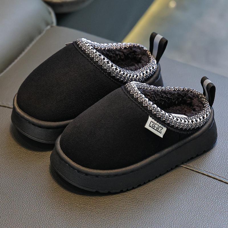 Simple and Casual Indoor Fashion Slippers for Kids, Boys and Girls, Students, Autumn and Winter Home Use