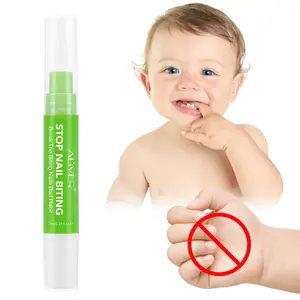 Elaimei Bitter Nail Polish 7ML, Bitter Taste Anti-Bite Pen with Plant Extracts, Safe and Gentle for Finger Biting Prevention