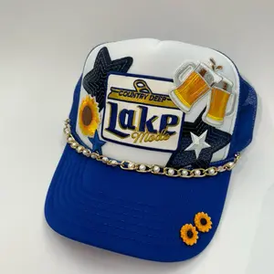Lake Mode High Crown Trucker