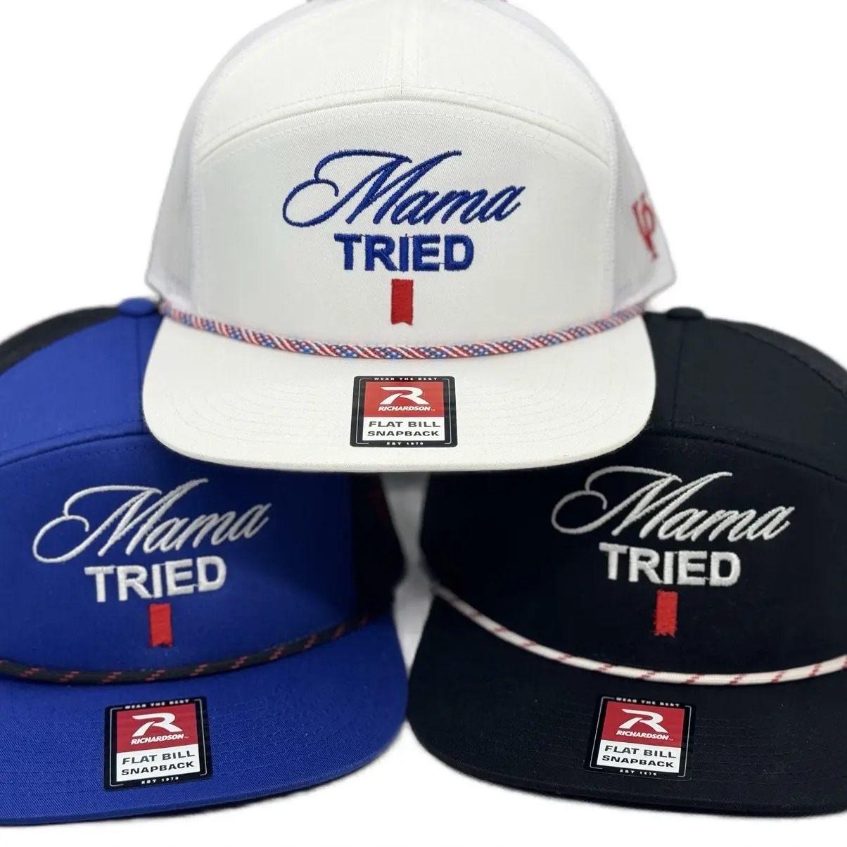 Mama Tried Embroidered Hat snapback  hats