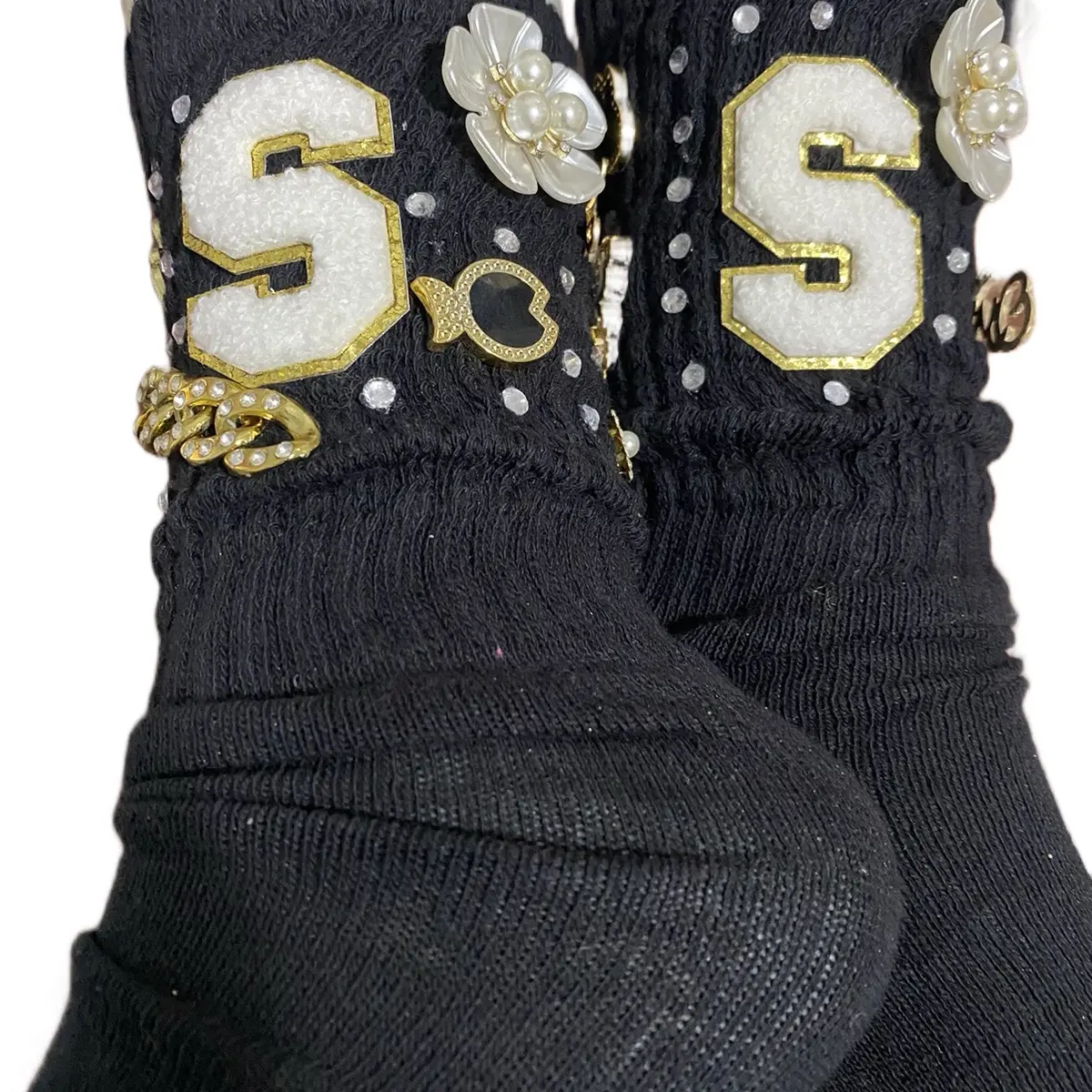 Customized charm socks for women