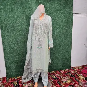 3 Piece  party wear ready to wear suit