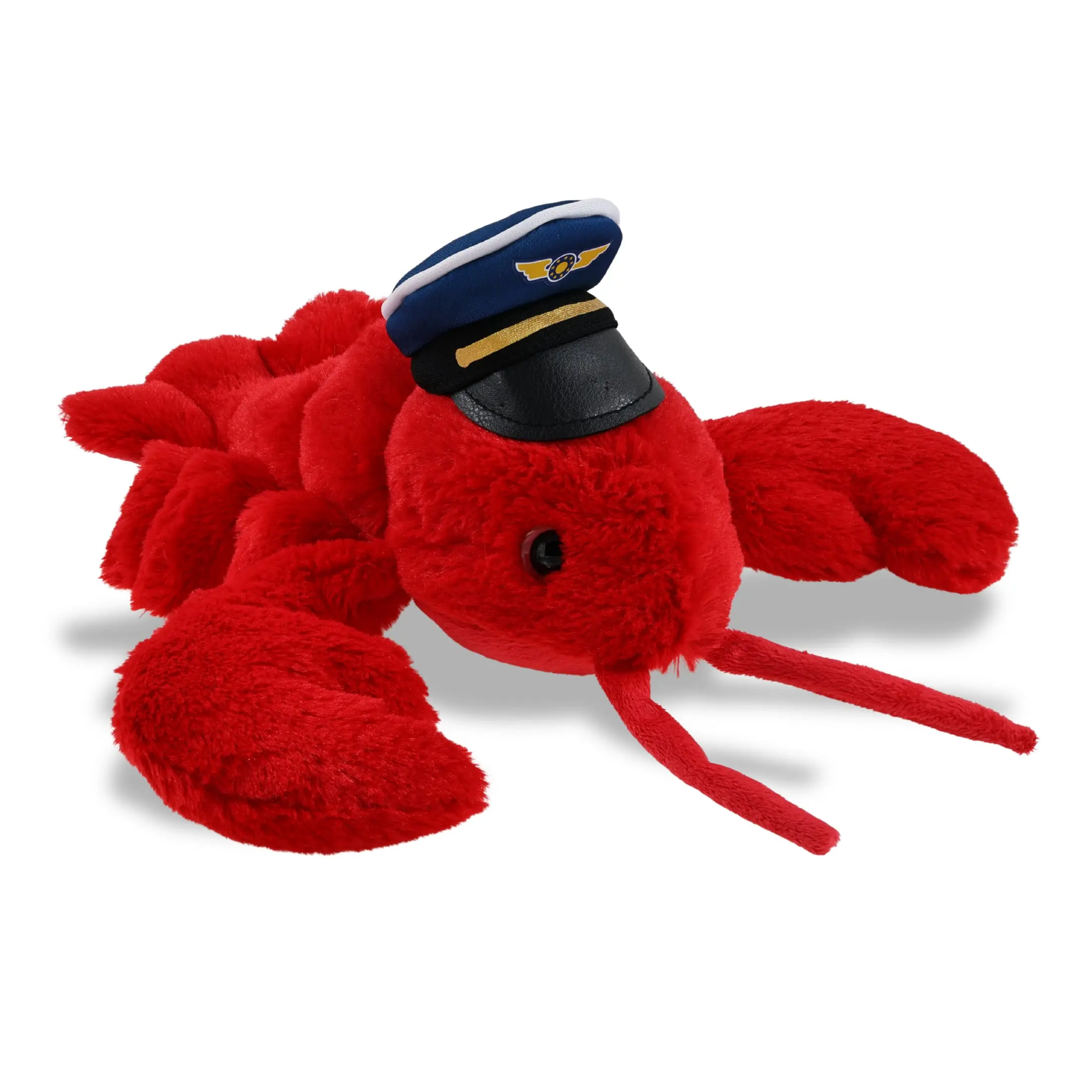 SUPER SOFT PLUSH - ELEGANT RED LOBSTER PILOT DRESS UP