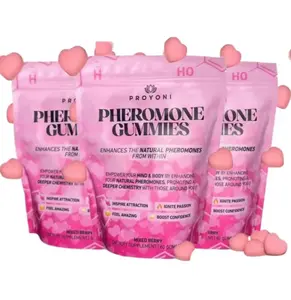 3 pack  ProYoni Pheromone Gummies -Enhances Your Natural Pheromones From Within - 60 Count MixedBerry Flavor