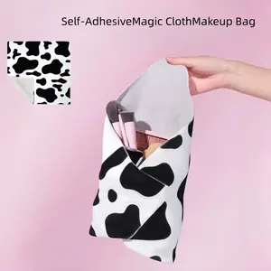 magic Magic Pocket Lazy Makeup Bag Self-Adhesive Storage Bag Large-Capacity Inner Pocket for Cosmetics & Accessories Portable & Durable for Travel & Daily Use Synthetic Material.Christmas gift self  adhesive  bag
