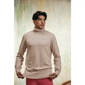 "PRESTANZA"TURTLE NECK APRICOT