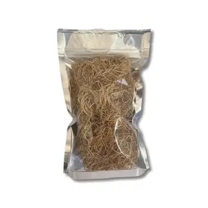 Dried Gold Sea Moss - Pure Jamaican Sea Moss, Natural Sun-Dried, No Salt, Mineral-Rich, Loose Packaging, Ideal for Various Uses