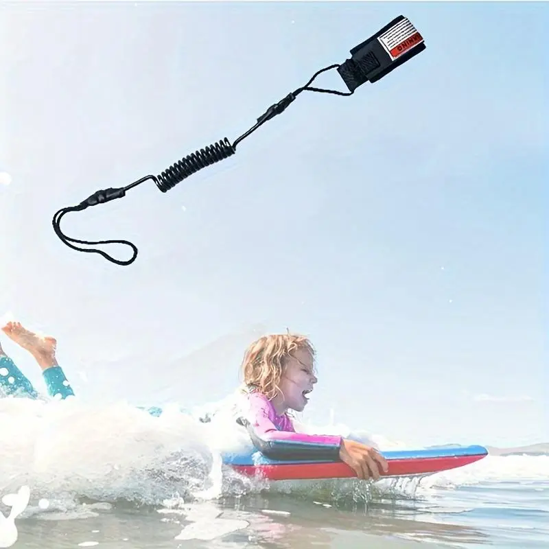 Adjustable Surfboard Safety Leash, Tpu Material, Quick Release, Ideal for Beginners & Professionals, Water Sports Enthusiasts Gift