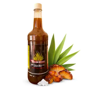 Yerbero Roasted Maguey Juice – 1 Liter (33.3 fl oz) | 100% Natural Agave Beverage