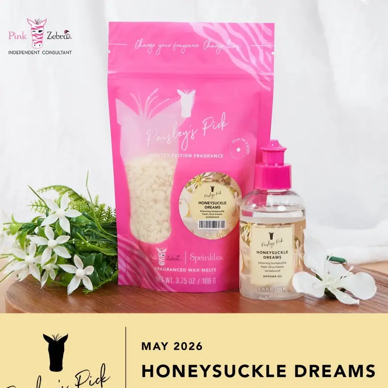 Pink Zebra Sprinkles - May Paisley's Pick - Honeysuckle Dream
