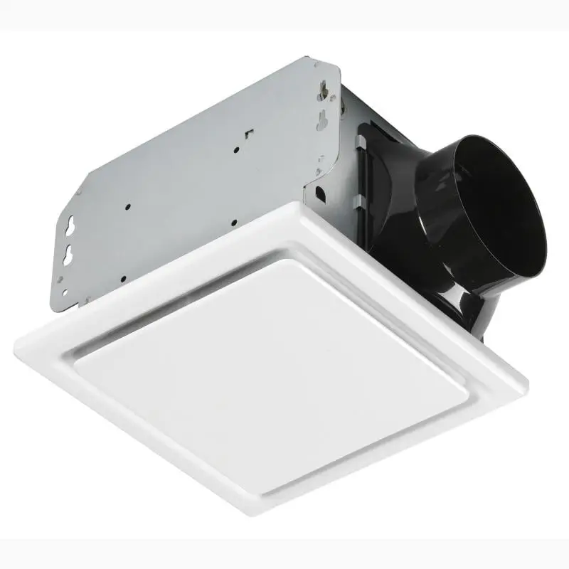 Homewerks 7140-110 Ceiling-Mount Bathroom Exhaust Fan, 110 CFM, 2.5 Sones, White Exhaust Ventilation Faucet Accessory