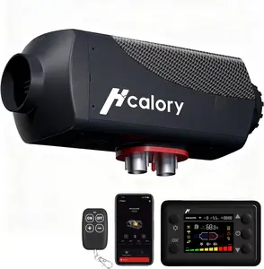 8KW Diesel Heater, 10L HBU1S Parking Diesel Air Heater Fast Heating12/24V with Bluetooth App Control, Automatic Start and Stop, Altitude Mode, Multiple Timed Settings for RV Garage 2025 Upgraded