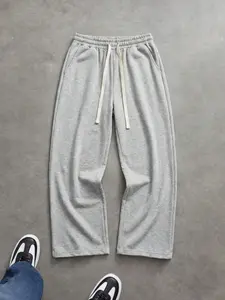 2-pack men’s pants for spring, summer, and autumn—loose, comfortable, versatile casual trousers; casual athletic long pants; a men’s fashion staple suitable for outdoor activities, home office, and various sports and leisure scenarios.