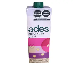 Uva Ades Soy Beverage with Fruit Flavor: Choose Your Favorite Taste