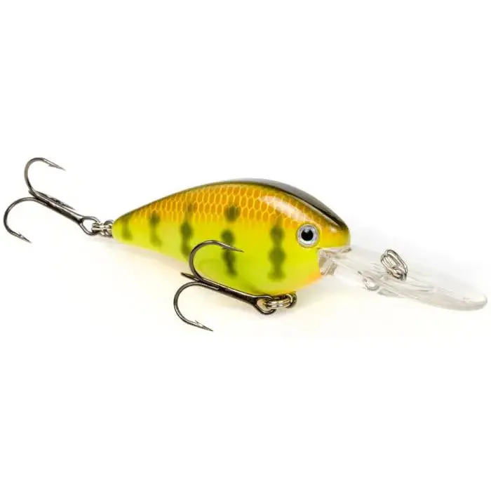 Strike King KVD 1.5 Flatside - Chartreuse Perch