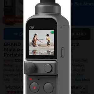 BRAND NEW DJI Osmo Pocket 2 Stabilized 3-Axis 4K Handheld Portable Camera Black