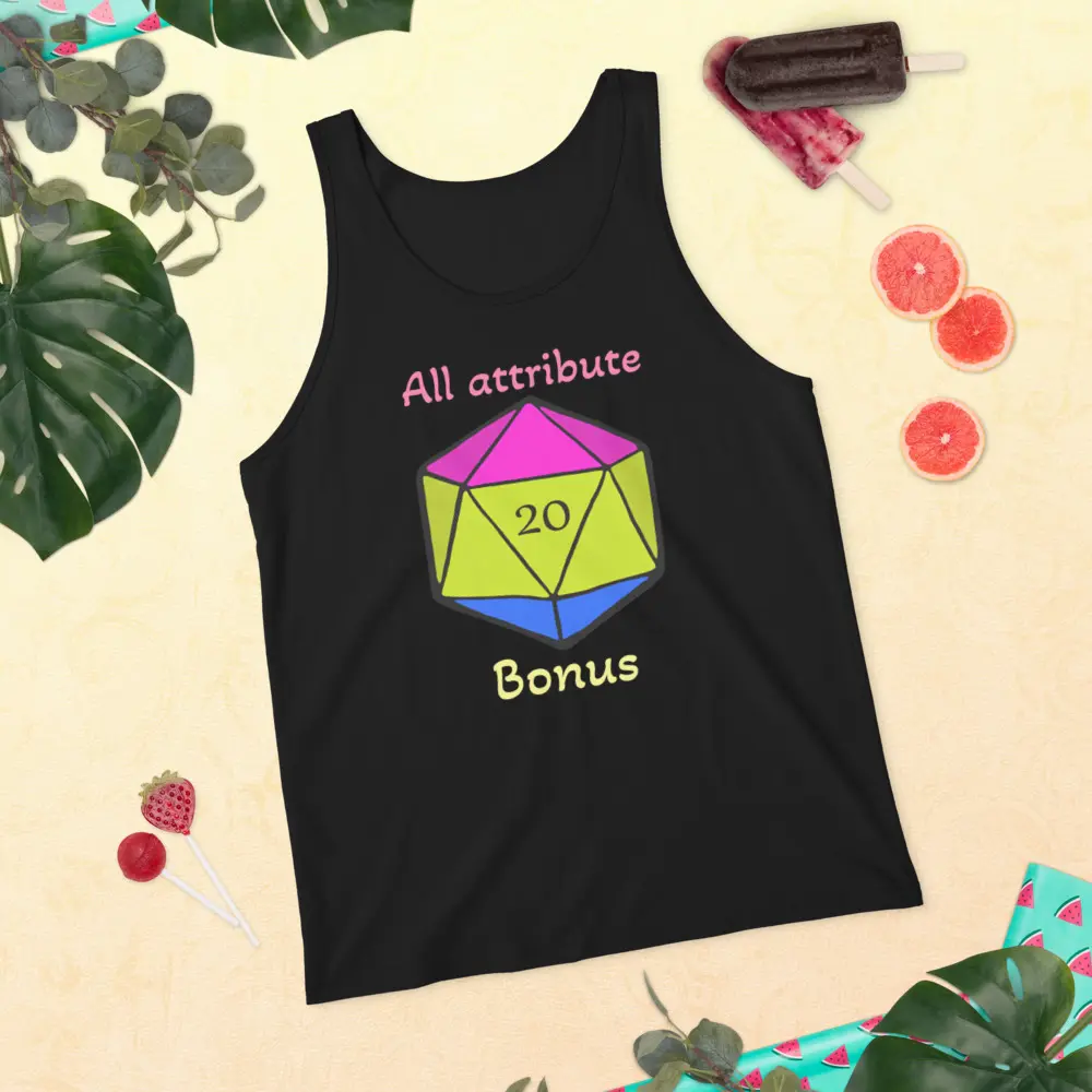 Men's Pan DND Tank Top Classic Cotton