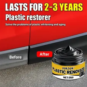 Car Plastic Repair Kit by Jokjok, Ideal for Seats, Steering Wheel, Dashboard, Bumper, Door Panels, Plastic Trim Pieces
