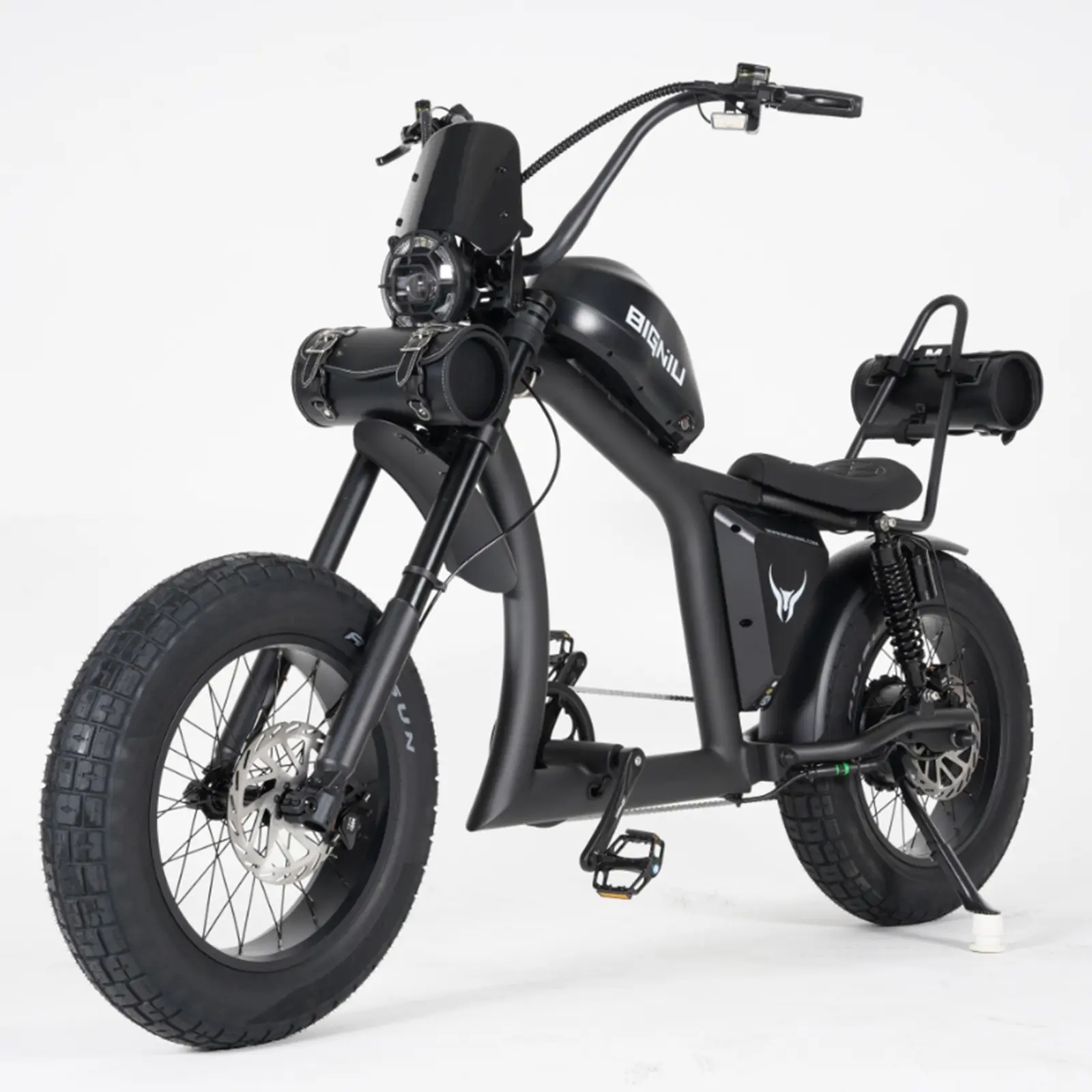 【BIGNIU BG-X PRO】Max 40+mph |1800W peak | 52V 27Ah| 20’ Off-road Tires | Dual Hydraulic Brakes ,Electric Road Bike for Adults Dual Motor Ebike Commuter Ebike