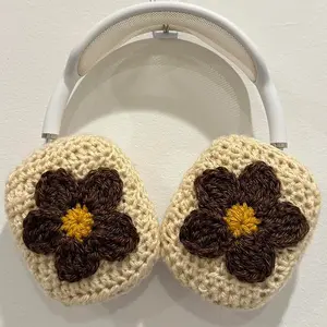 Crochet Flower AirPod Max Covers
