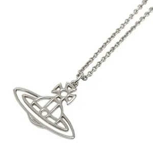 Pre-owned vivienne westwood Iron Small Leather Goods Orb Necklace