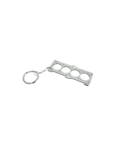 Willd Designs 3D Printing LLC Engine Head Gasket Keychain LS, 4G63, 2JZ - Perfect for Car Enthusiasts