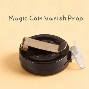 Magic Coin Vanish Prop for Stage Magicians Close Up Magic Tricks Fun Party Props